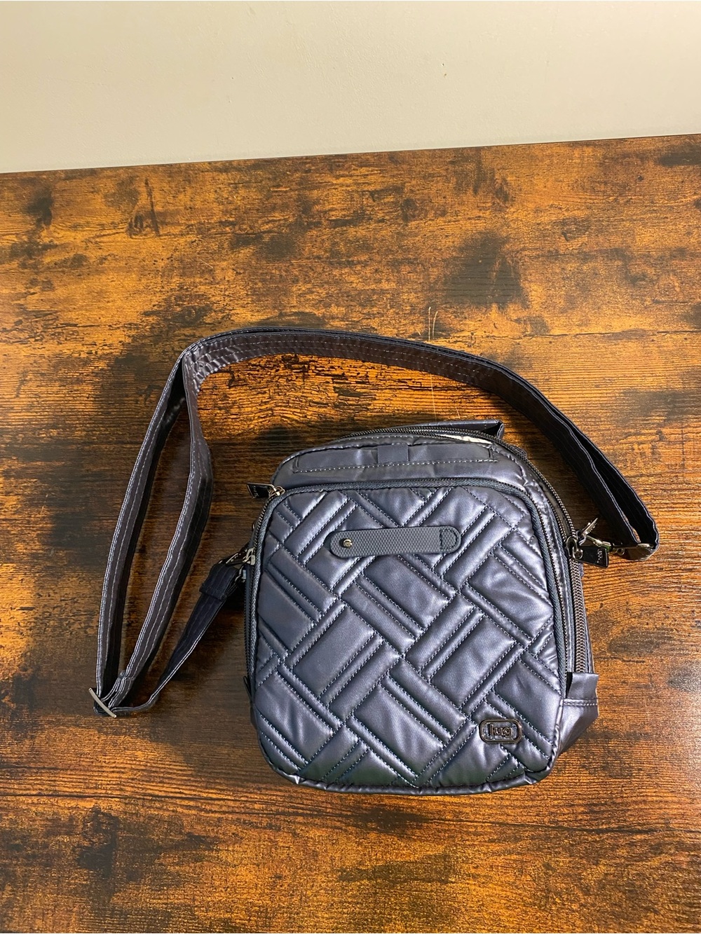 Lug Skeeter Bridge Crossbody Quilted Bag/Organizer